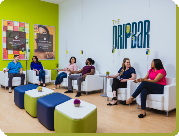 Book your first appointment at The DRIPBaR Fairfield and get 50%OFF your first drip plus a free B12 shot! at The DRIPBaR in Fairfield, CT